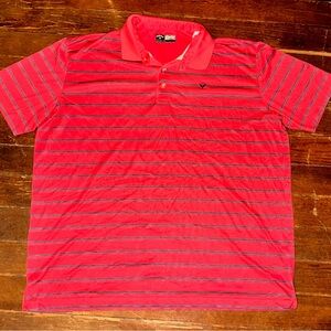 Callaway Opti-Dri XXL Pink Golf Polo